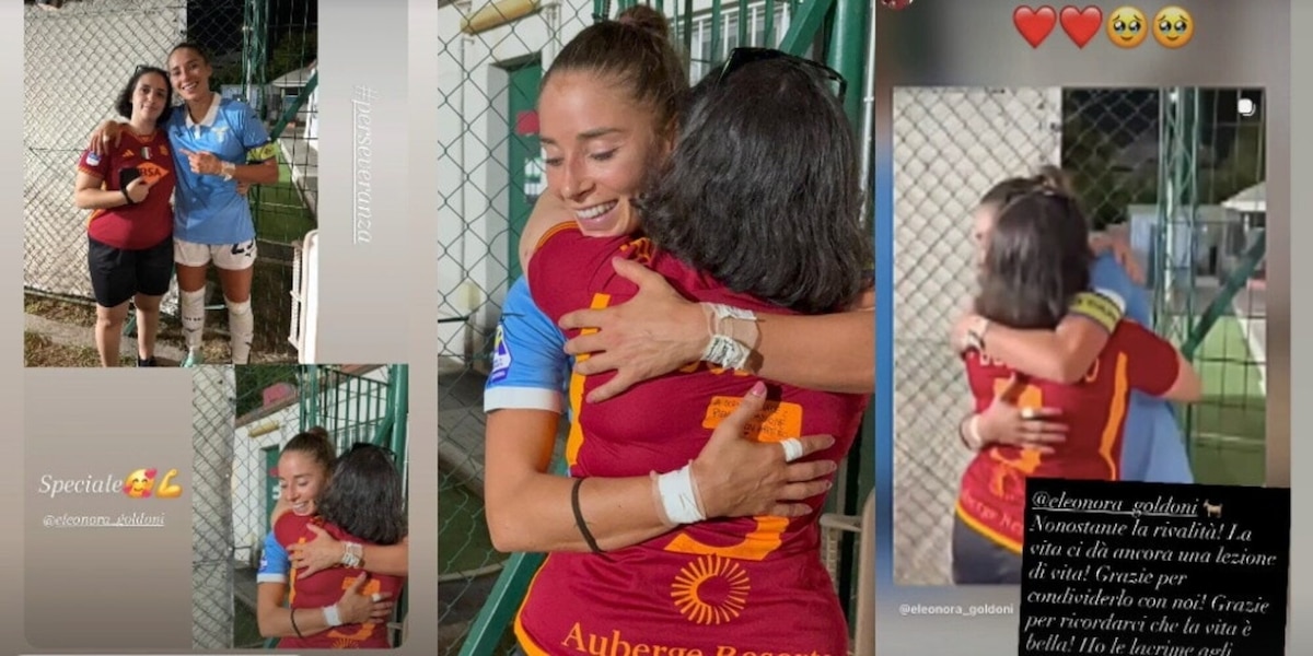 Eleonora Goldoni della Lazio fermata dai tifosi della Roma dopo il derby: il post del racconto diventa virale