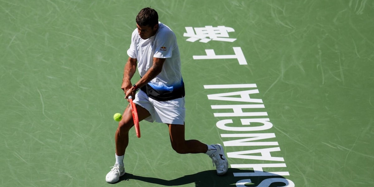Shanghai, mattinata no per il tennis azzurro: out Cobolli e Berrettini
