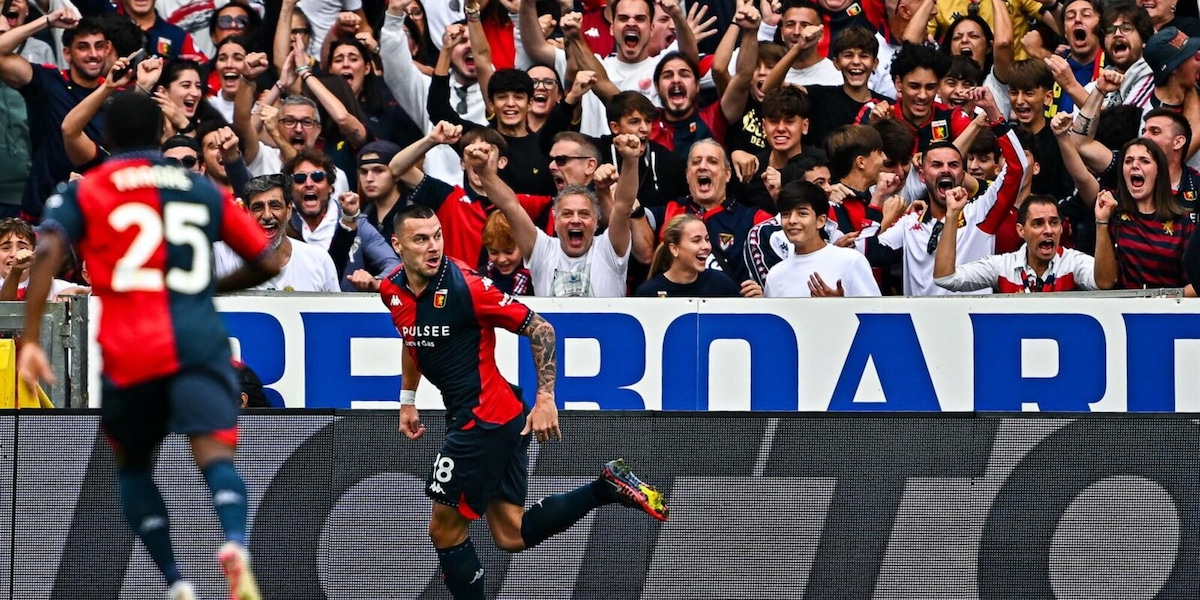 Per il Genoa finisce il periodo nero: De Rossi batte 2-1 la Fiorentina e tira un sospiro di sollievo