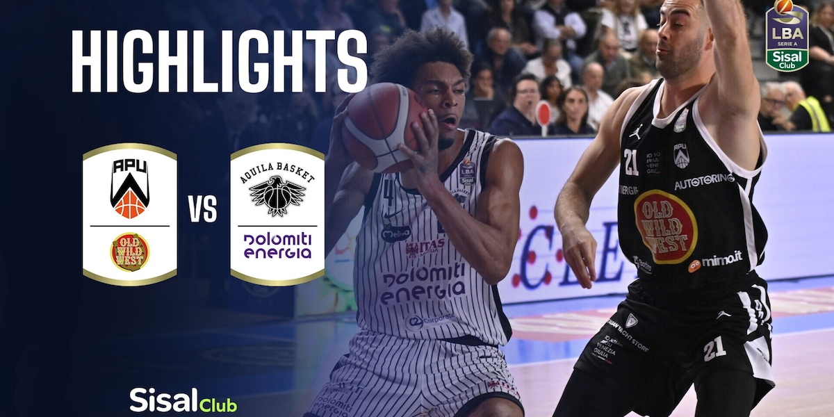 APU Old Wild West Udine - Dolomiti Energia Trentino | Highlights Serie A SisalClub 2026/27
