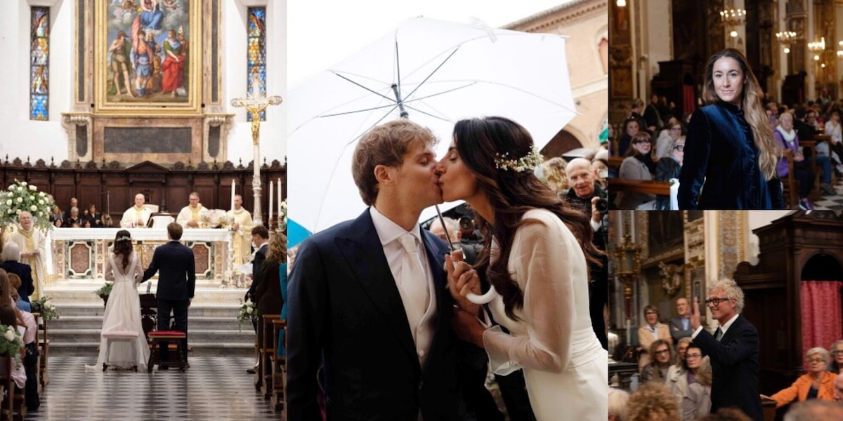 Matrimonio Giorgia Cardinaletti e Francesco Bechis: da Sofia Goggia a Niccolò Fabi, tutti gli invitati