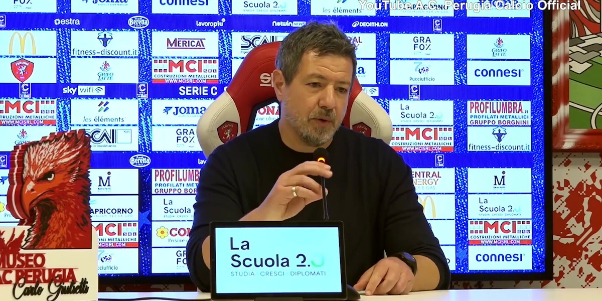 Gaucci furioso, sbotta in conferenza contro l'arbitro: "Scandaloso, hai dei problemi". E lo sfogo prosegue...