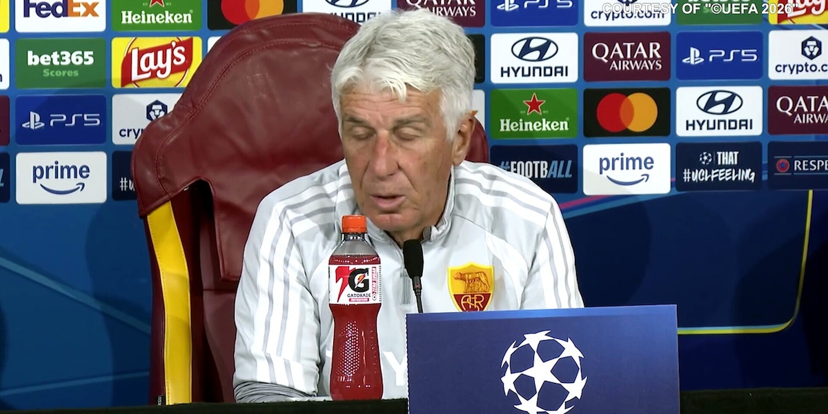 Gasperini: "Giusto l'amore dei romanisti per Mourinho"