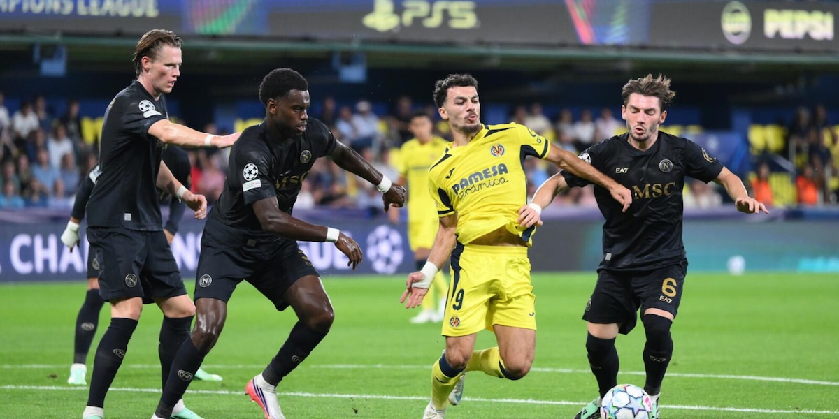 LIVE Villarreal-Napoli: errore di Politano, pareggio di Mikautadze. Poi gol di Mourino
