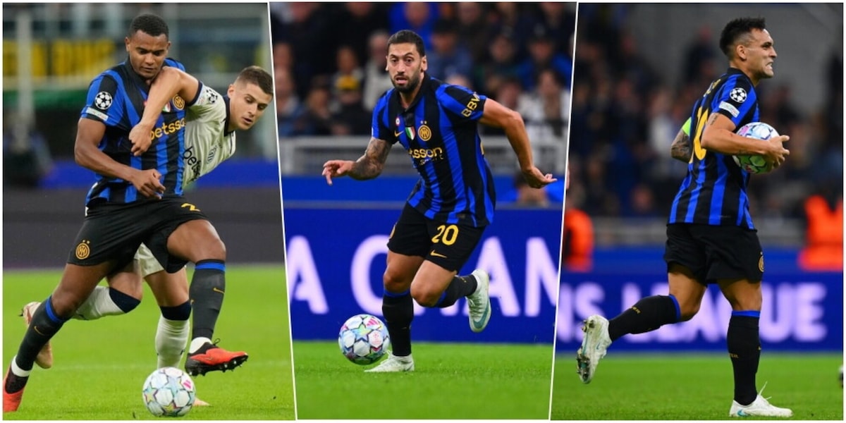 Inter, le pagelle nella partita persa con il Bruges: Akanji sbanda, Calhanoglu spento