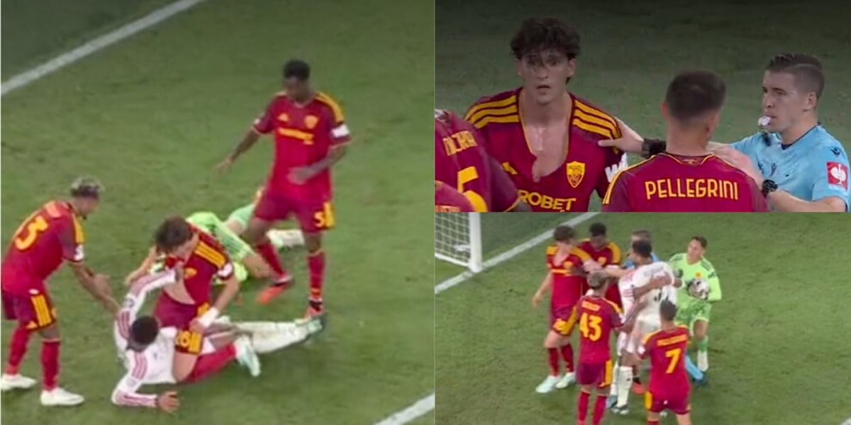 Balerdi e Bellingham, rissa in campo sfiorata durante Roma-Real Madrid: tensione all'Olimpico