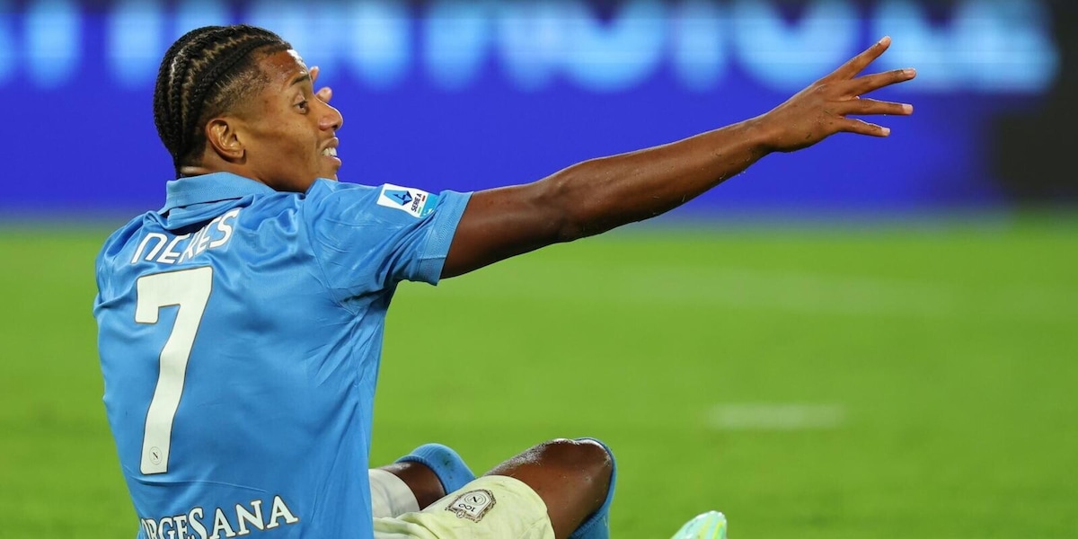 Napoli, si ferma anche Neres: lesione alla coscia, le condizioni e quanto starà fuori