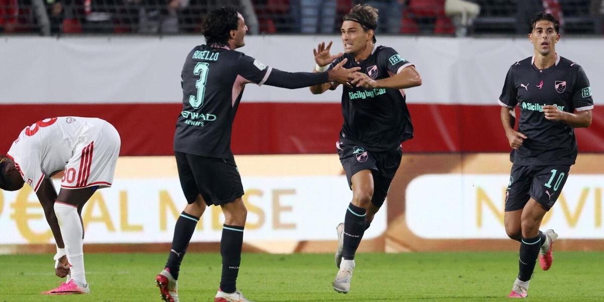 Il Palermo è in fuga: Segre e Hernani stendono il Mantova, Inzaghi a +5 sul secondo posto e a +6 sul terzo