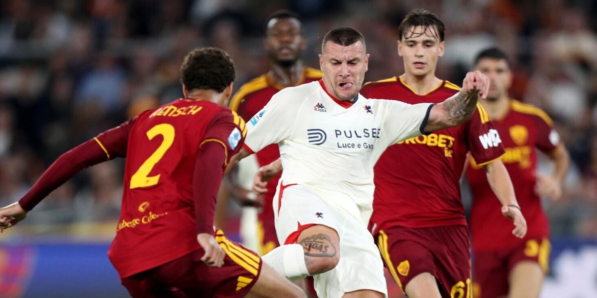 LIVE Roma-Genoa: finisce il primo tempo