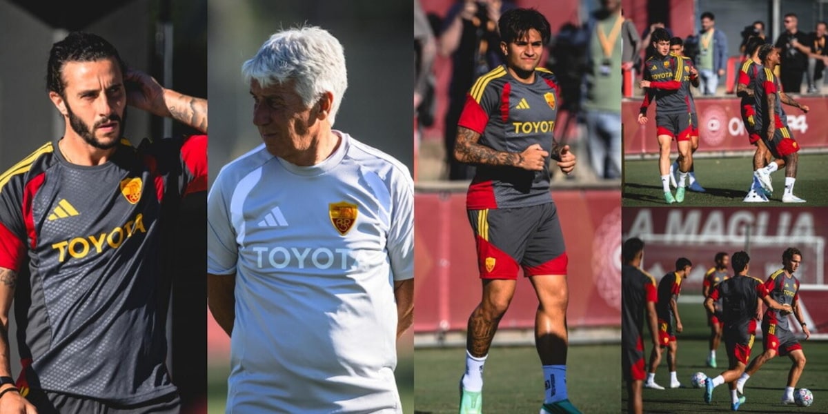 Torello, risate e... rubabandiera: la Roma è carica in vista dello Slovan Bratislava FOTO