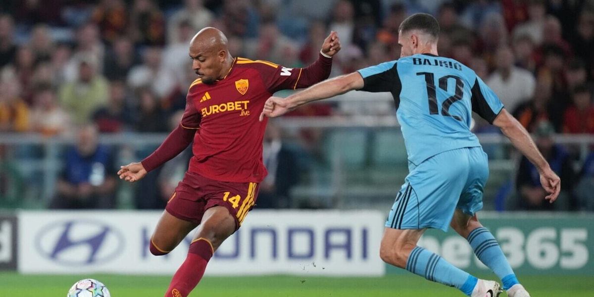 LIVE Roma-Slovan Bratislava: Malen firma il poker su rigore al 58'