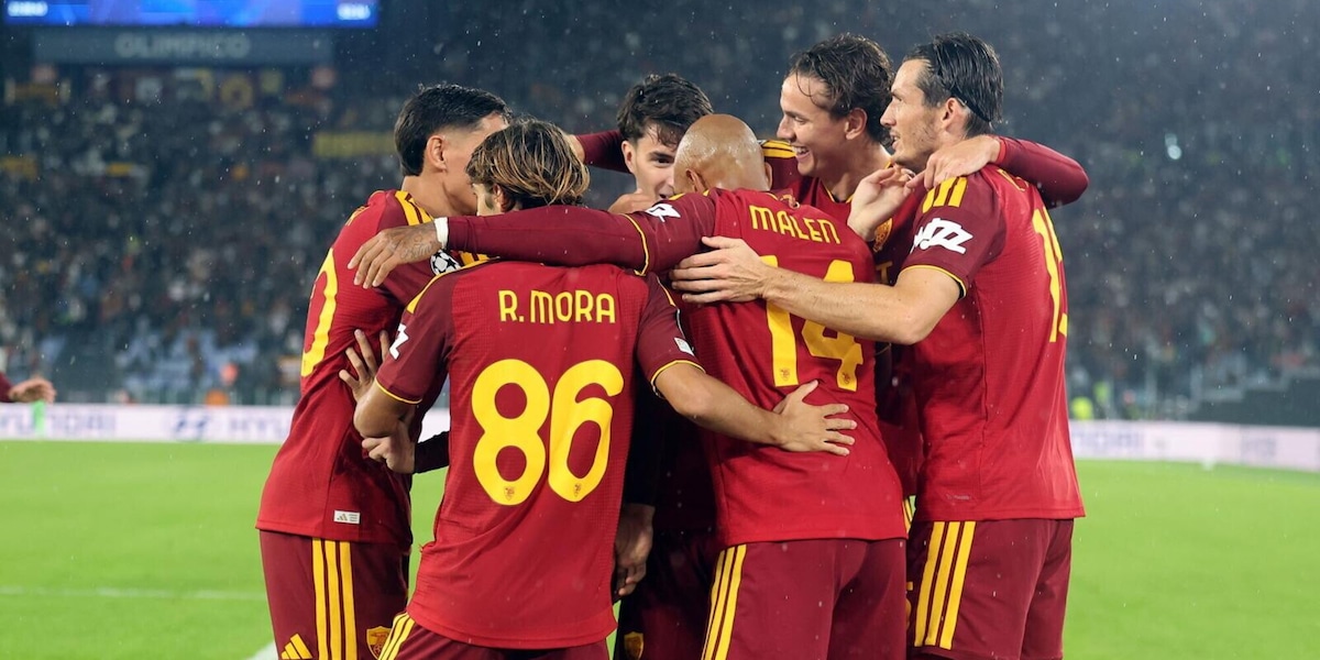 LIVE Roma, che show all'Olimpico: poker allo Slovan Bratislava con Hermoso, Molina, Pisilli e Malen