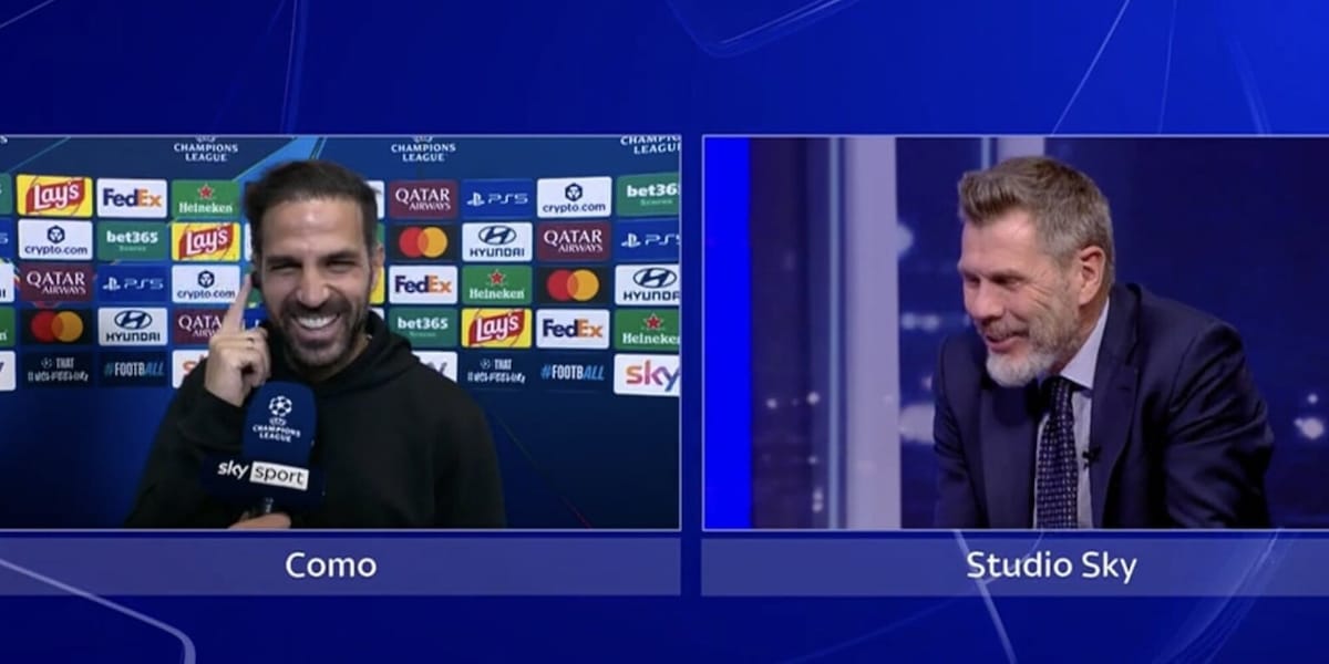 Euforia Fabregas: "Como, è solo l'inizio". Poi la dedica speciale al magazziniere e la scenetta con Boban in tv