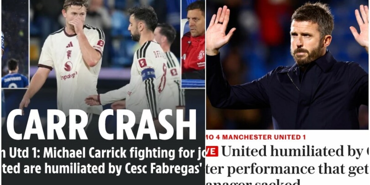 Bufera Manchester United: "Umiliati", "Vergognosi". La stampa inglese si ribella e chiede l'esonero di Carrick
