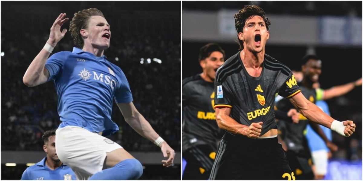 Pagelle Napoli-Roma: Di Lorenzo frena Wesley, che sfida tra N'Dicka e Hojlund. McTominay e Balerdi top