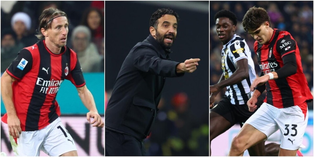 Udinese-Milan, le pagelle dei rossoneri: Modric inventa, Bartesaghi brilla da ala sinistra