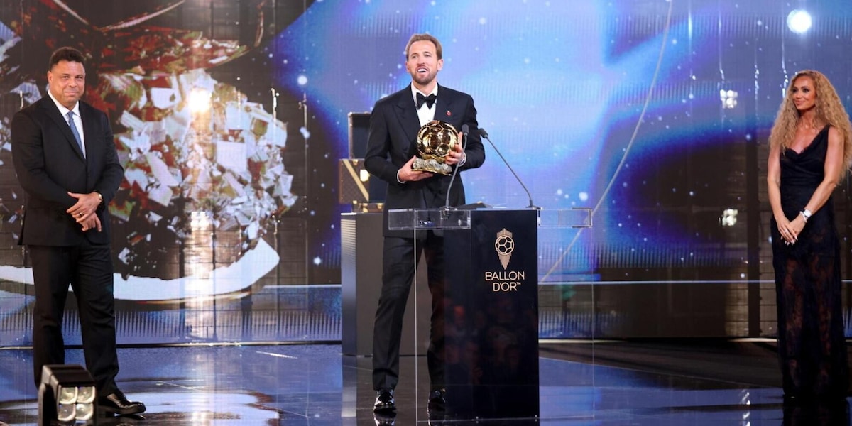 Harry Kane vince il Pallone d'Oro 2026, battuti Kylian Mbappé e Lamine Yamal