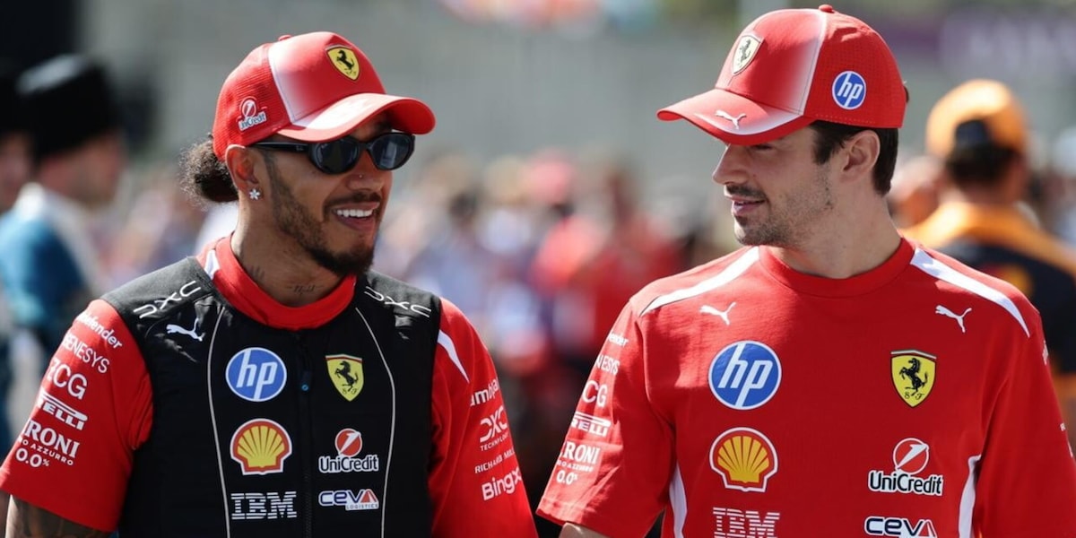 La Ferrari fa passi avanti ma la sfida tra Leclerc e Hamilton diventa rovente: sono in volata con Russell e Verstappen