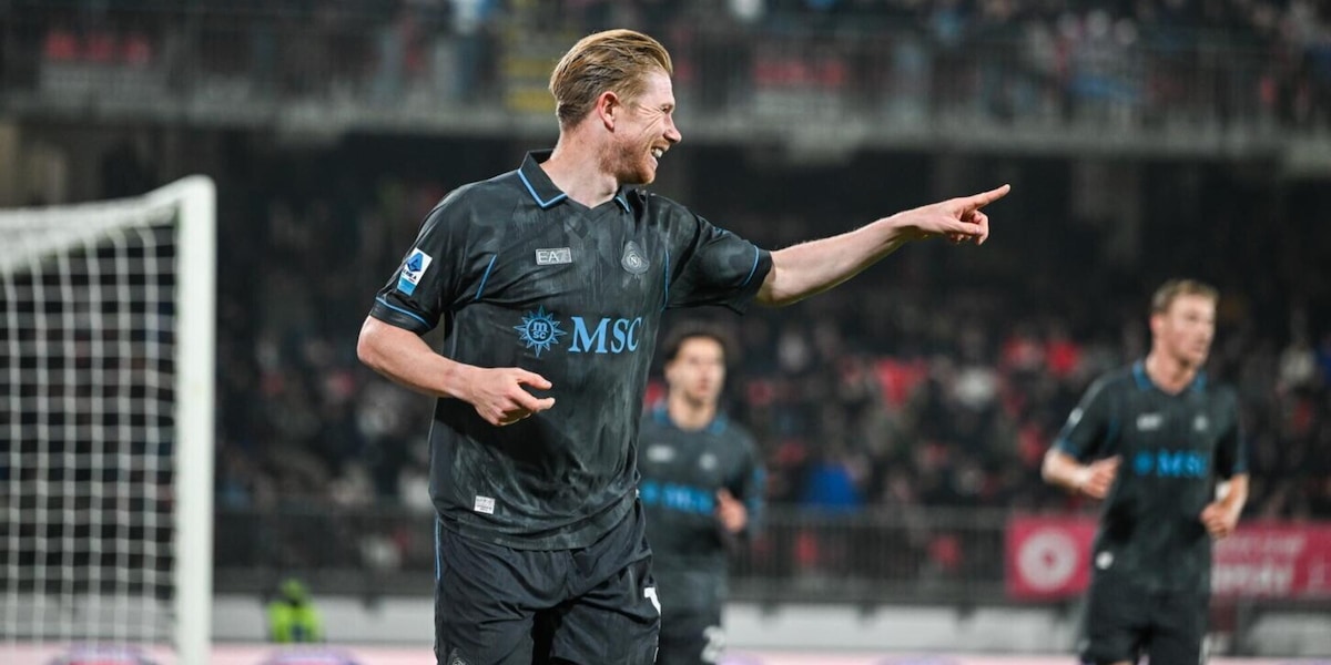 Napoli, una ripresa da urlo e il Monza viene travolto: Hojlund e De Bruyne fanno sorridere Allegri