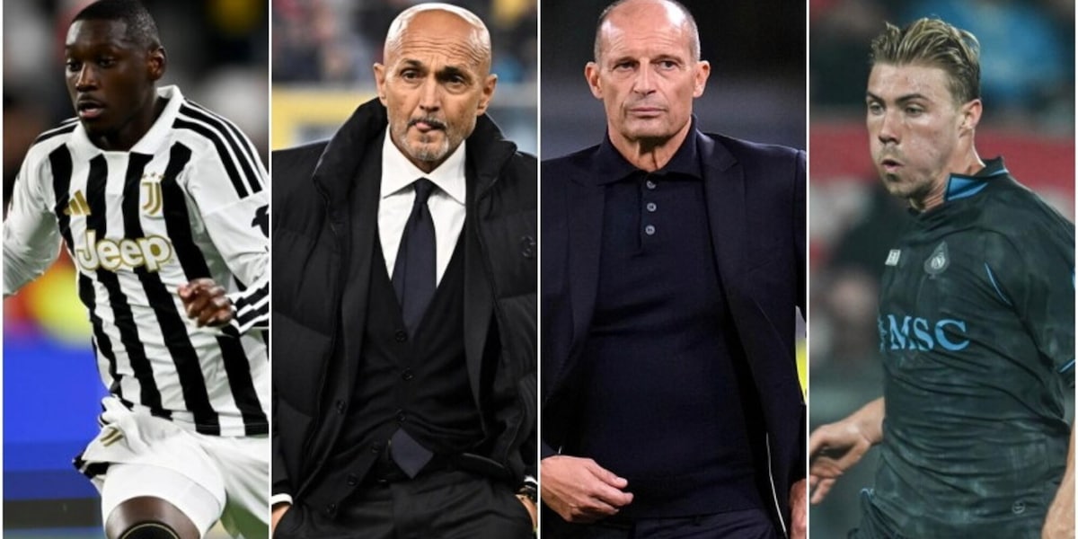 Juve-Napoli, le probabili formazioni di Spalletti e Allegri FOTO