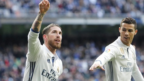 Liga, Real Madrid-Malaga 2-1. Doppietta Sergio Ramos