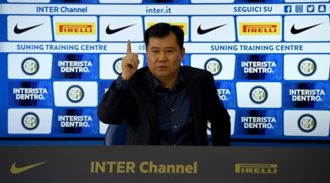 Jindong Zhang alla Pinetina incontra la squadra