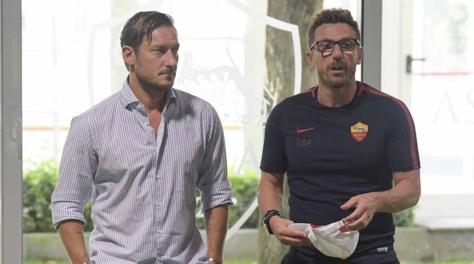 Roma, anche Totti sta con Di Francesco