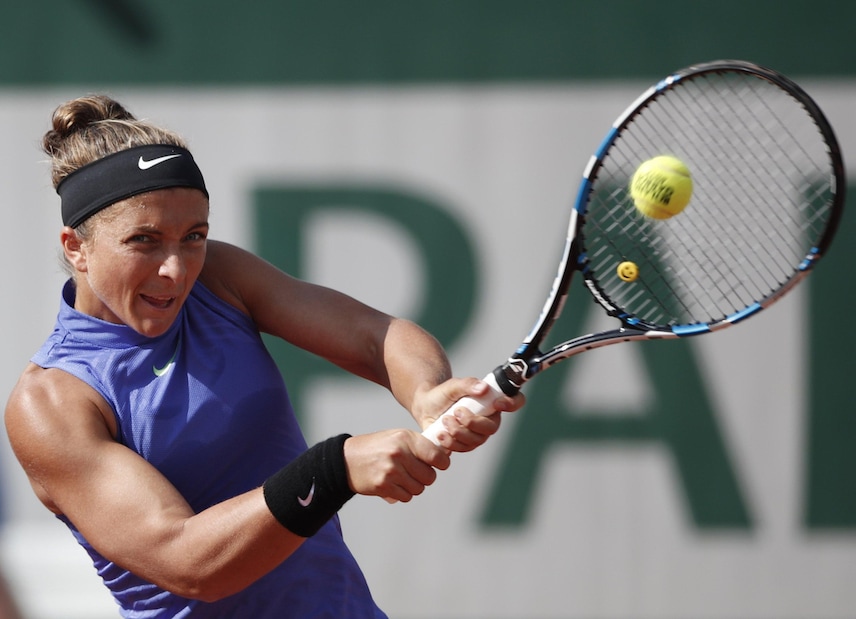 Internazionali, Sara Errani travolta dalla Kuzmova