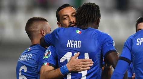 Italia-Lichtenstein 6-0: che doppietta per Quagliarella!