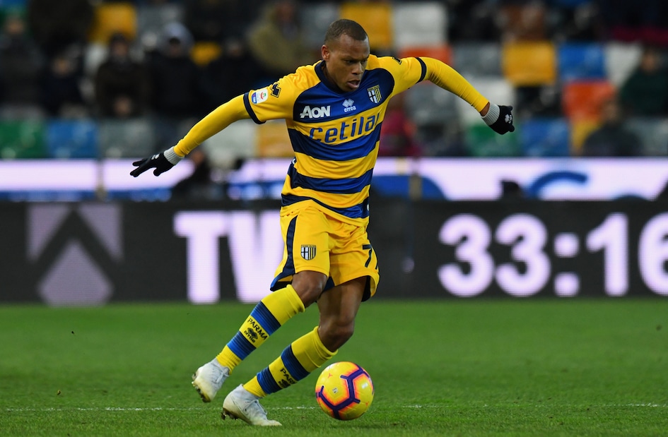 Serie A Parma, contusione al ginocchio per Biabiany