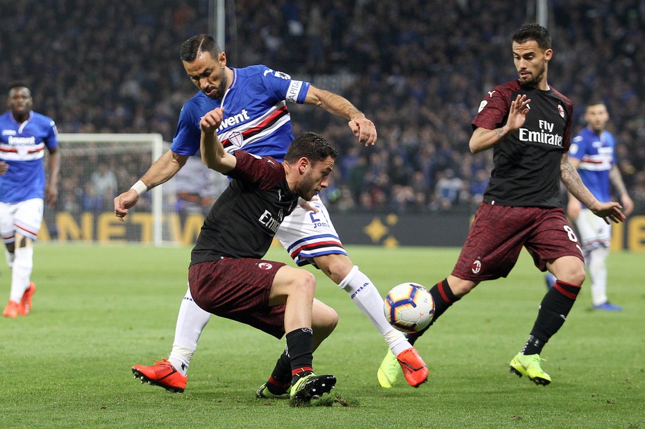Serie A Sampdoria-Milan 1-0, il tabellino