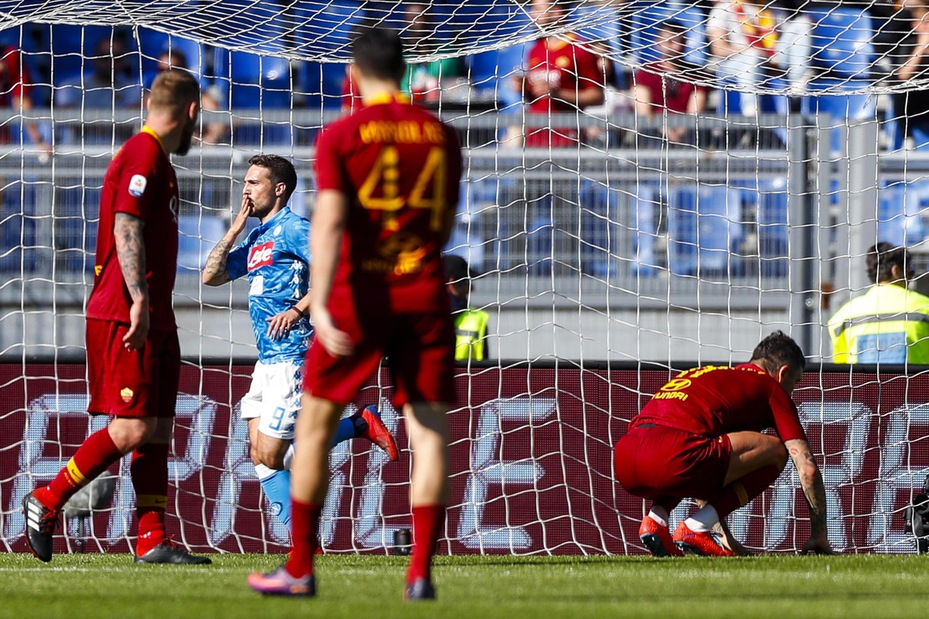 Serie A Roma-Napoli 1-4, il tabellino
