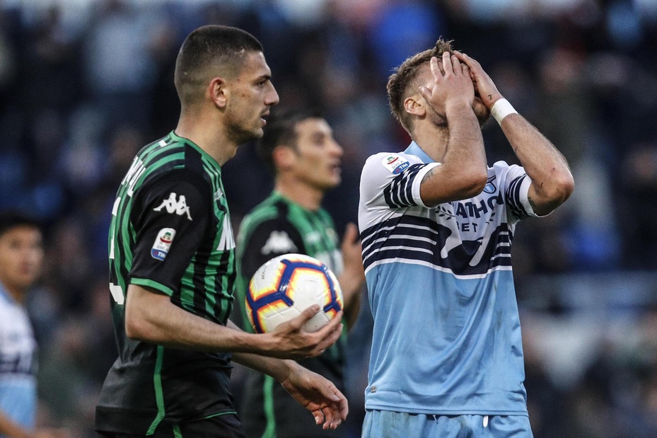Serie A Lazio-Sassuolo 2-2, il tabellino