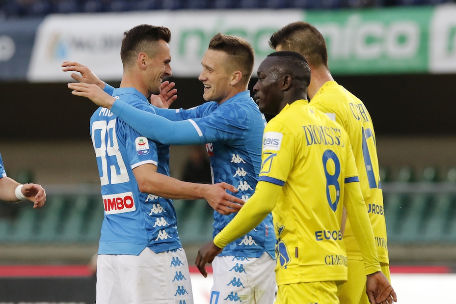 Serie A Chievo-Napoli 1-3, il tabellino