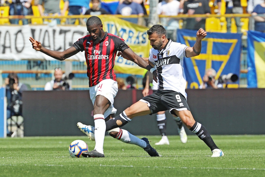 Serie A Parma-Milan 1-1, il tabellino