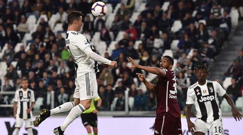 Juventus-Torino 1-1, Ronaldo riprende Lukic