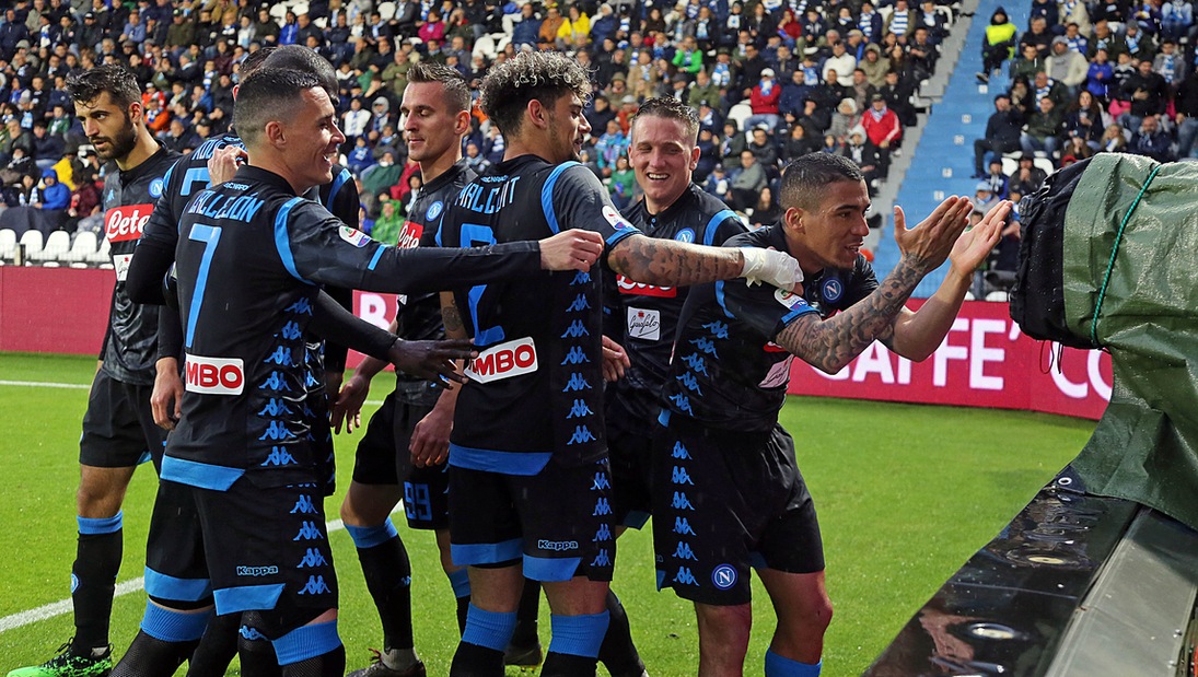 Spal-Napoli 1-2: decidono Allan e Mario Rui