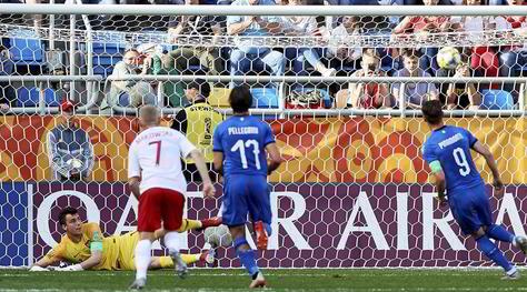 Italia-Polonia 1-0: basta il cucchiaio di Pinamonti