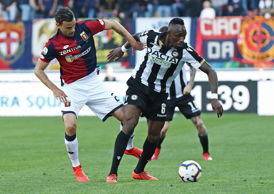 Fofana dell'Udinese nel mirino dell'Atalanta