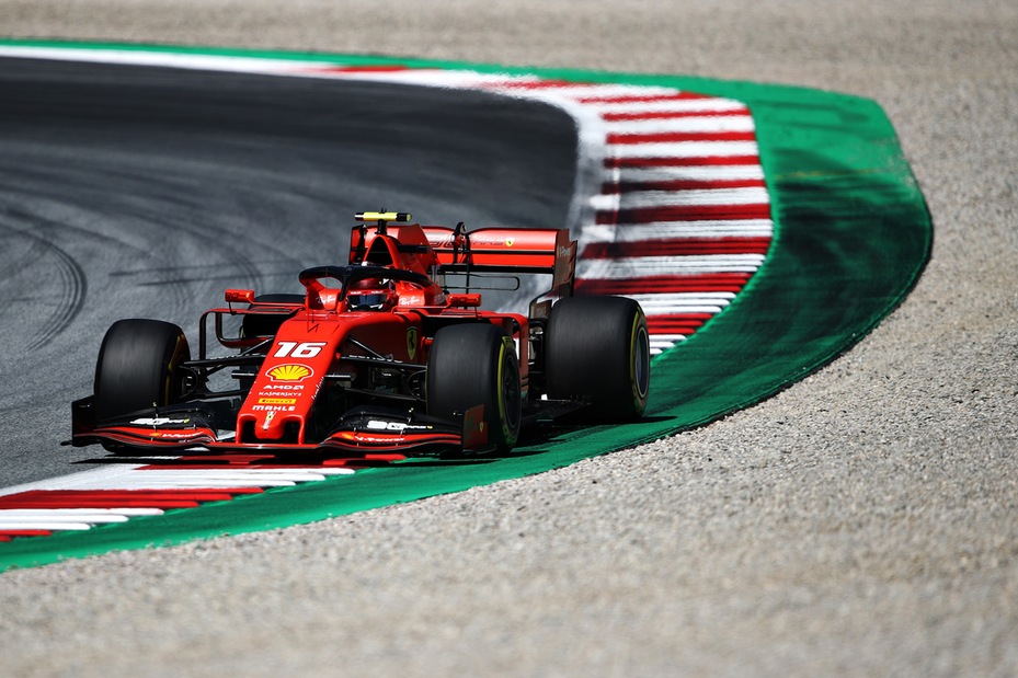 Gp Austria, Leclerc vola nelle seconde libere