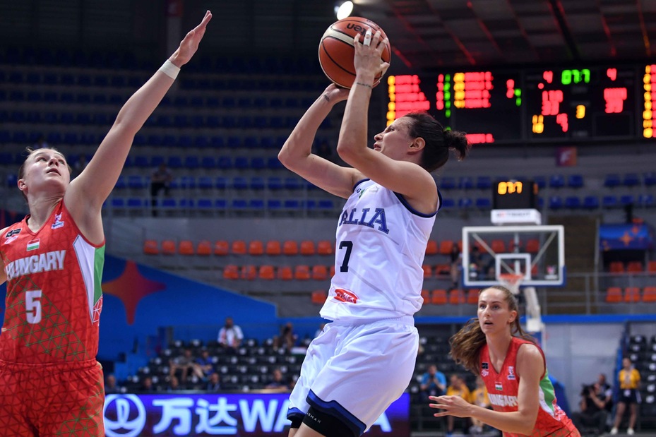 Basket, Europei donne: Italia ko contro l'Ungheria