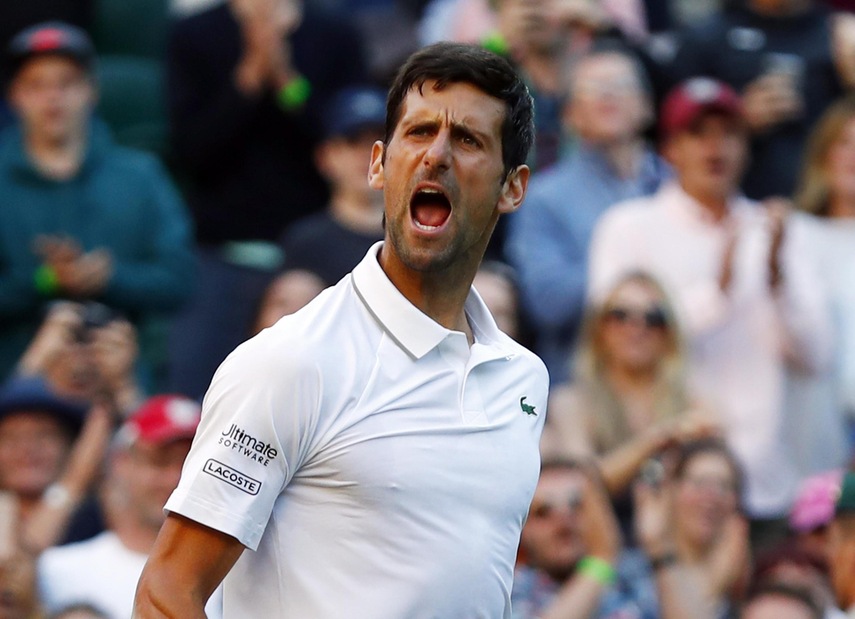 Wimbledon: Djokovic, Goffin e Medvedev avanti. Eliminato Wawrinka