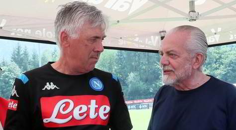 Ancelotti e il mercato: "Minaccio De Laurentiis"