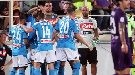 Fiorentina-Napoli 3-4, il tabellino