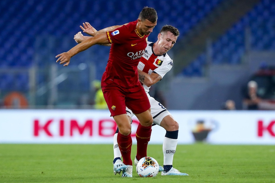 Roma-Genoa 3-3, il tabellino