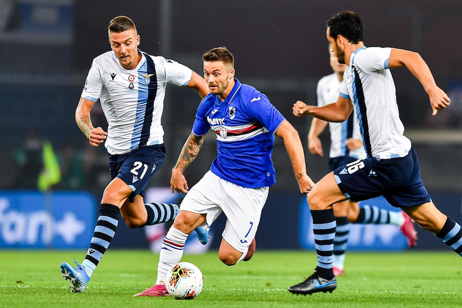 Sampdoria, out il solo Linetty