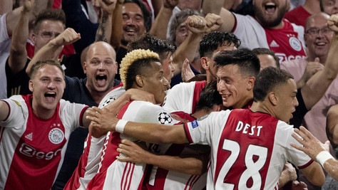 Ajax, Slavia Praga e Bruges in Champions League