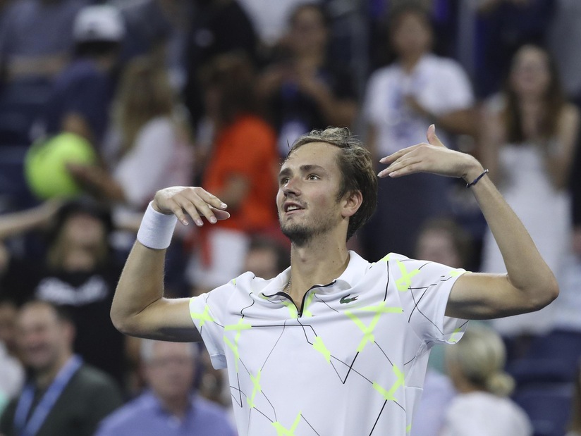 Furia Medvedev agli Us Open: dito medio all’arbitro