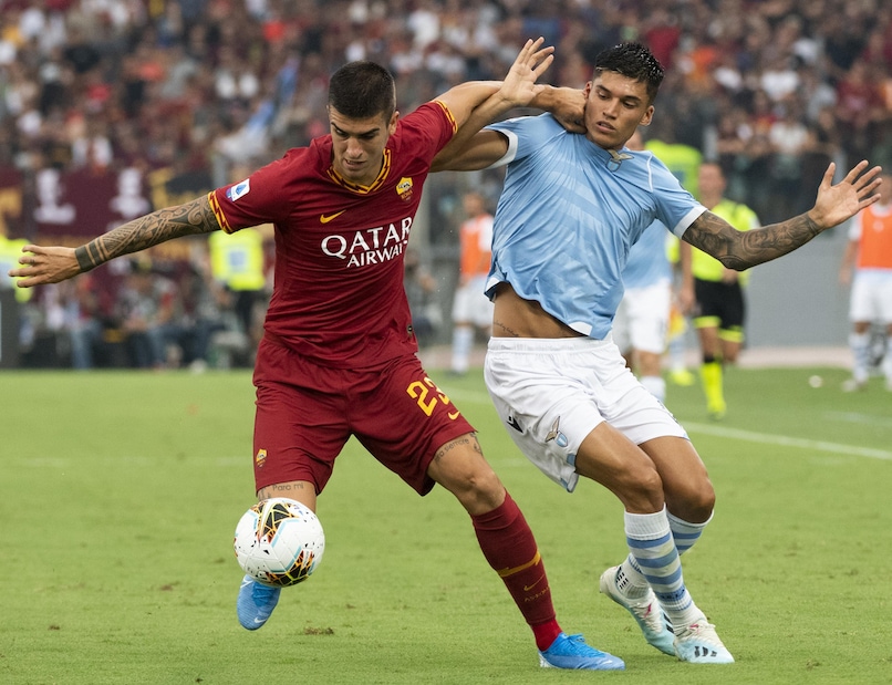Lazio-Roma 1-1, il tabellino