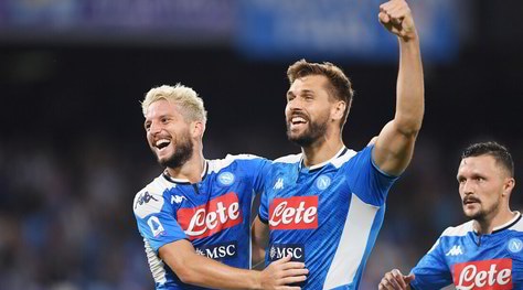Napoli-Sampdoria 2-0: Mertens, che doppietta!
